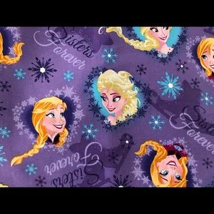 Three layered, filtered custom homemade face mask.